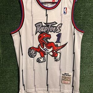 Tracy McGrady Raptors Jersey | Classic White | Vintage Style | Men’s | New
